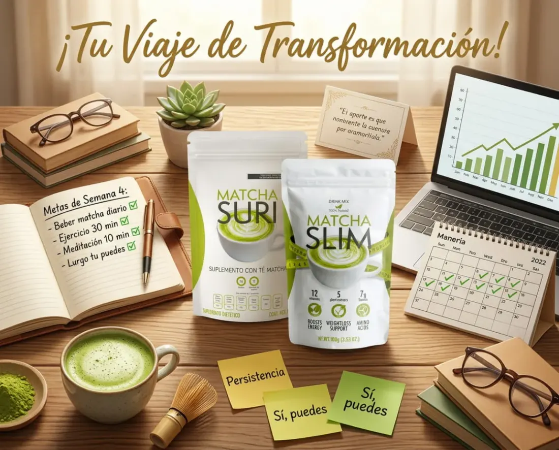 Matcha Slim — rutina natural de bienestar · Perú
