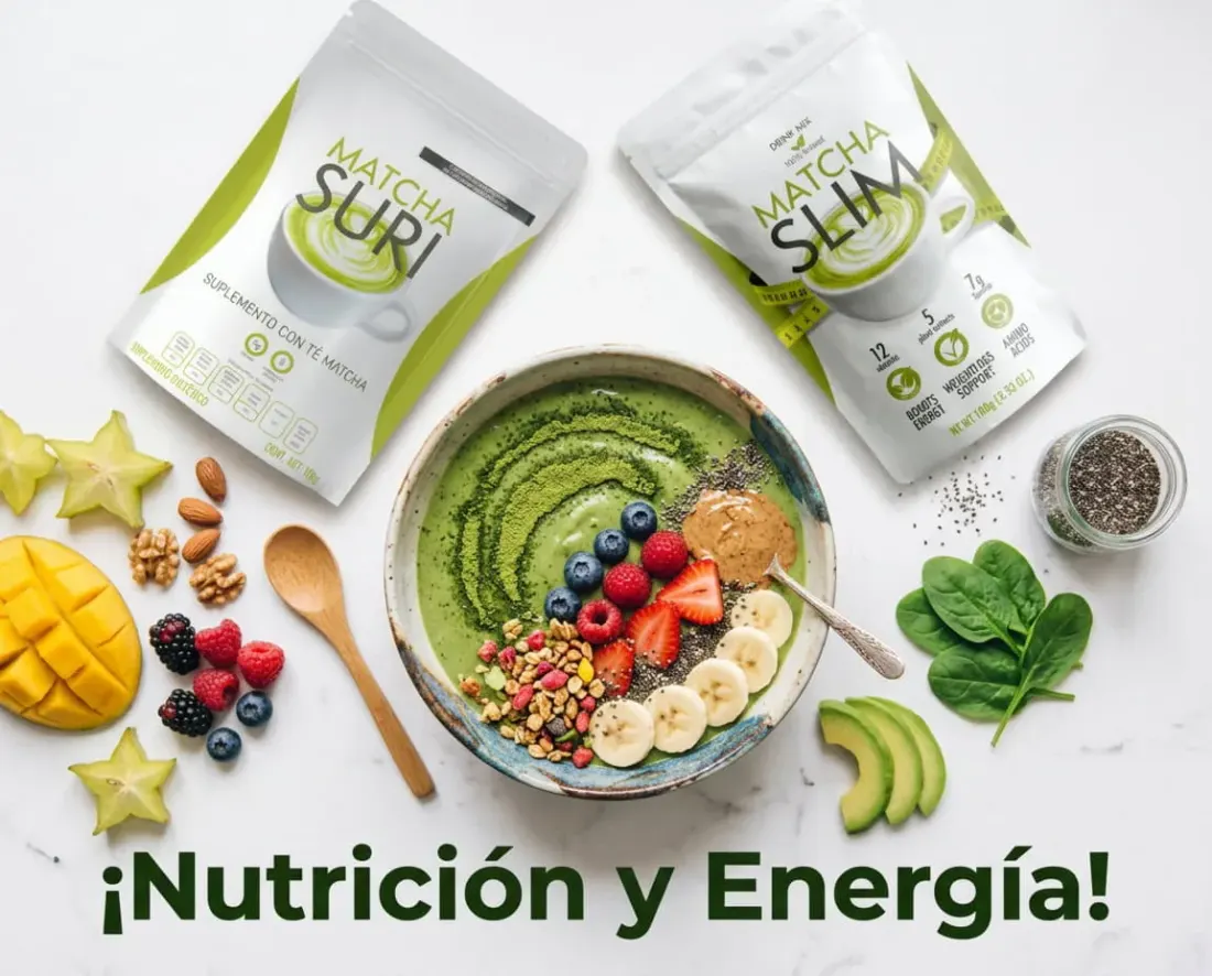 Matcha Slim — estilo de vida activo y equilibrado · Perú