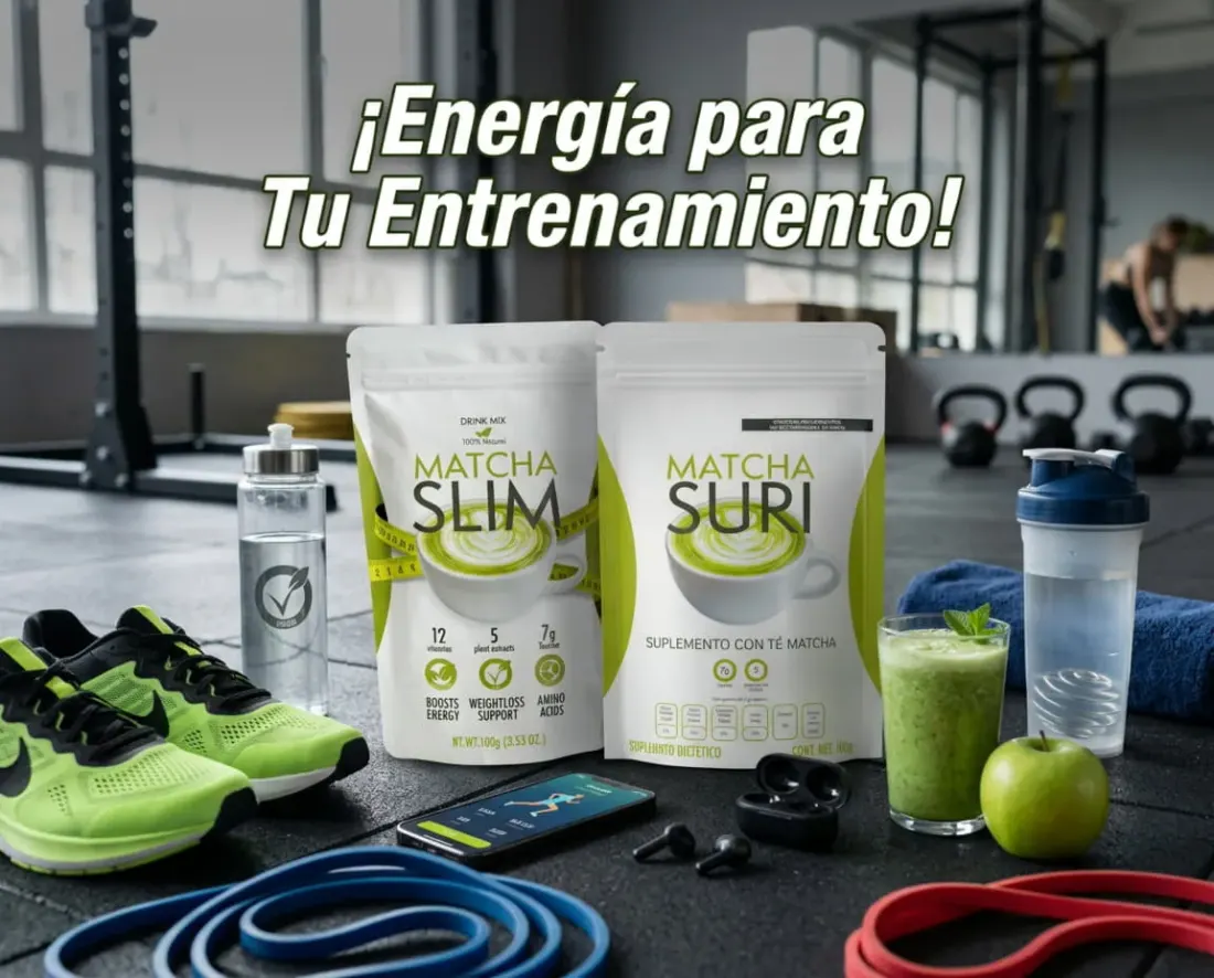 Matcha Slim — ingredientes naturales · Perú