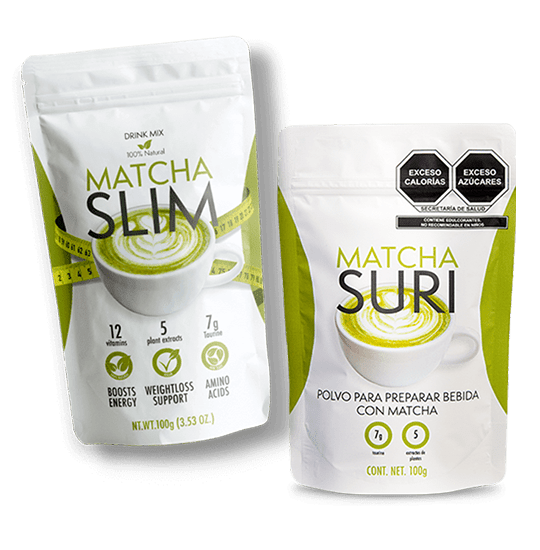 Productos Matcha Suri y Matcha Slim Originales