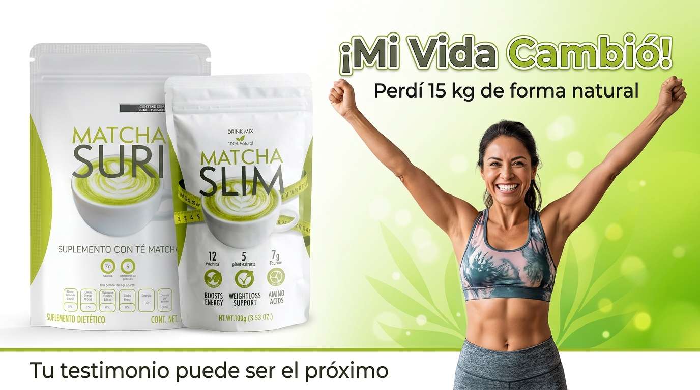 Precauciones y contraindicaciones Matcha Suri y Matcha Slim